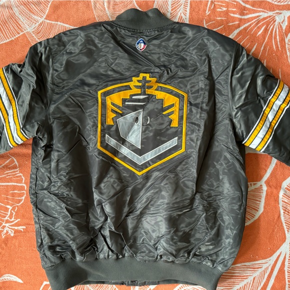 STARTER San Diego Fleet Varsity Bomber Jacket - Picture 11 of 13